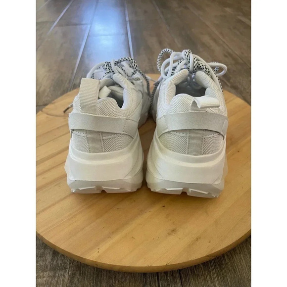 Berness Nova 01 Women's White Lace Up Running Mesh Sneaker Size 6 - Picture 5 of 6